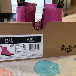 Dr. Martens Thrift Pink Boots